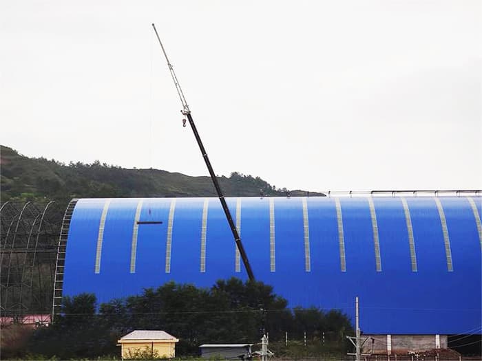 都江堰煤棚网架工程